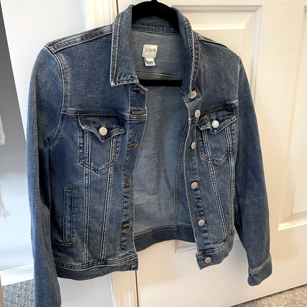 Like new J crew factory size small Jean jacket